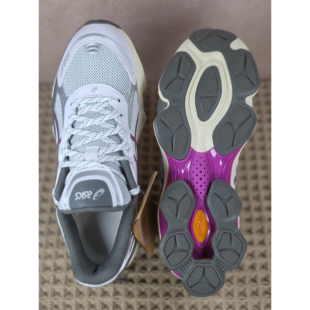 ASICS Gel‑Kinetic Fluent 1203A591‑100 Women’s 8.5 White Truffle Grey – Brand New - Picture 4 of 5